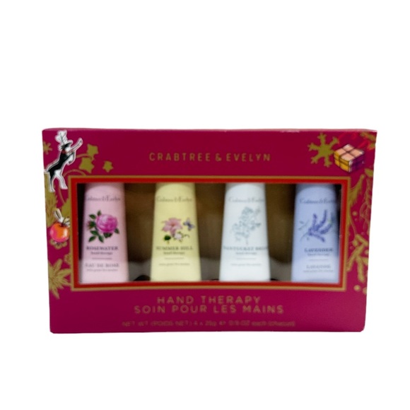 NEW Crabtree & Evelyn ROSEWATER,SUMMER HILL, NANTUCKET BRIAR & LAVENDER Gift Set - Picture 1 of 4